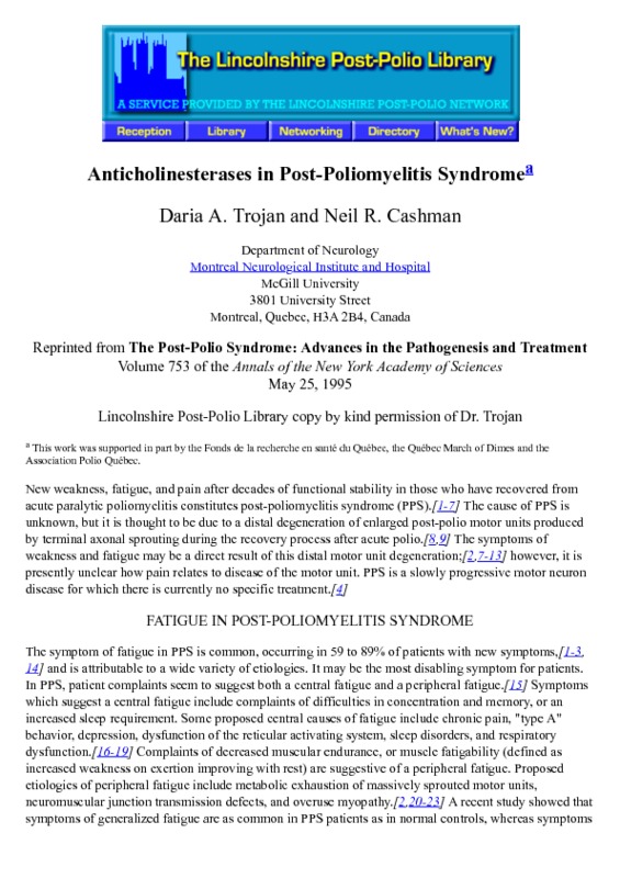 Anticholinesterases in Post-Polio.pdf