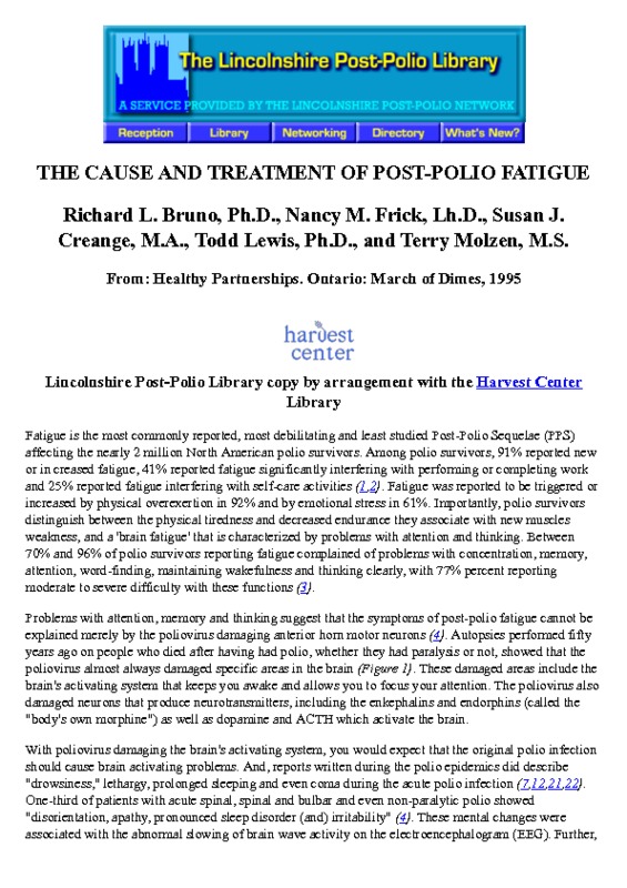 Cause and Treatment of Post-Polio Fatigue.pdf