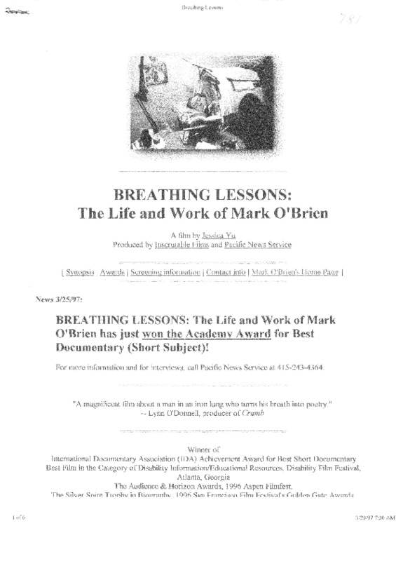 Breathing Lessons the Life and Work of Mark O'Brien.pdf