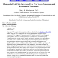 Changes in Post-Polio Survivors Over Five Years.pdf