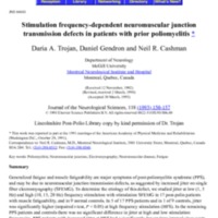 Stimulation Frequency Dependent Neuromuscular Junction Transmission Defects.pdf
