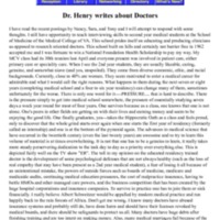 Dr Henry writes about Doctors.pdf