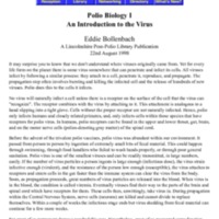 Bollenbach Polio Biology 1.pdf