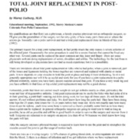 Total Joint Replacement in Post Polio.pdf