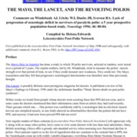 The Mayo, The Lancet and The Revolting Polios